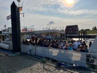 A&T, corporate event, boat trip